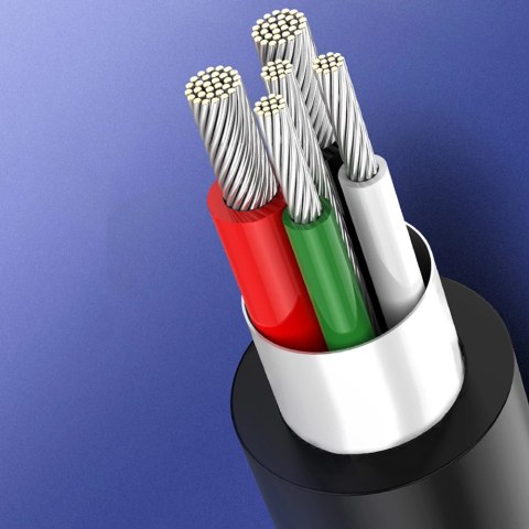 Kabel Ugreen US287 60114 USB-A / USB-C 3A 0.25m - czarny