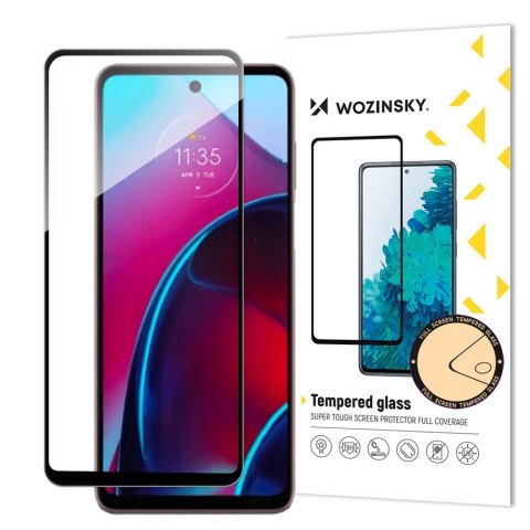 Wozinsky Full Glue Tempered Glass szkło hartowane Motorola Moto G Stylus 2022 9H na cały ekran z czarną ramką Wozinsky Full Glue Tempered Glass szkło hartowane Motorola Moto G Stylus 2022 9H na cały ekran z czarną ramką