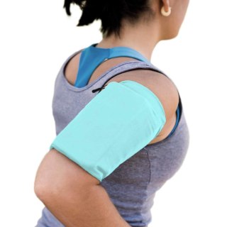 Armband do biegania opaska na ramię na telefon XL niebieska