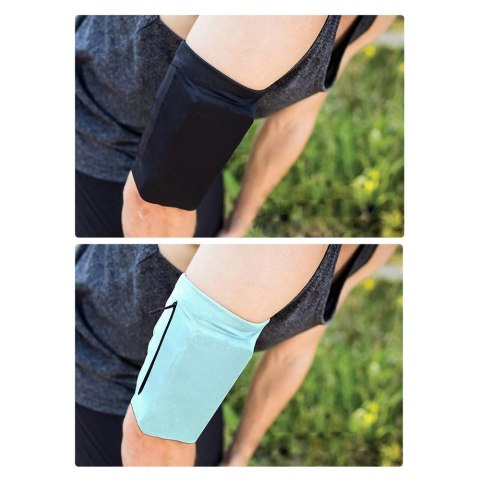 Armband do biegania opaska na ramię na telefon XL różowa