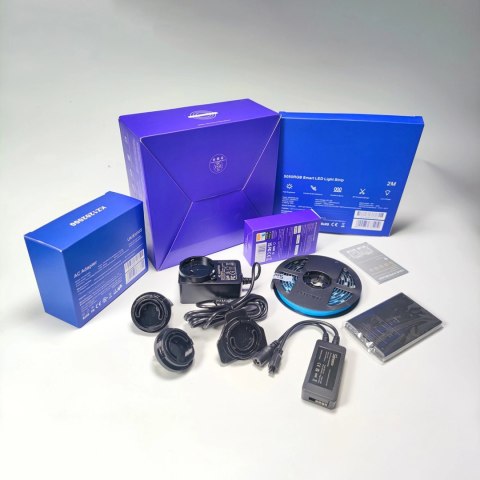 Sonoff L2-2M zestaw inteligentna wodoodporna taśma LED 2 m RGB pilot zasilacz Wi-Fi Sonoff L2-2M zestaw inteligentna wodoodporna taśma LED 2 m RGB pilot zasilacz Wi-Fi