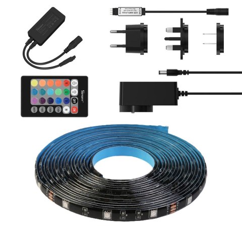 Sonoff L2-5M zestaw inteligentna wodoodporna taśma LED 5 m RGB pilot zasilacz Wi-Fi Sonoff L2-5M zestaw inteligentna wodoodporna taśma LED 5 m RGB pilot zasilacz Wi-Fi