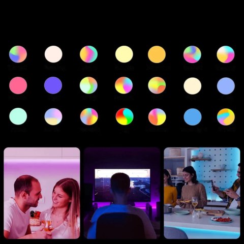 Sonoff L2-5M zestaw inteligentna wodoodporna taśma LED 5 m RGB pilot zasilacz Wi-Fi Sonoff L2-5M zestaw inteligentna wodoodporna taśma LED 5 m RGB pilot zasilacz Wi-Fi