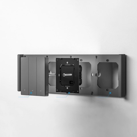 Sonoff poczwórna ramka montażowa do instalacji przełączników ściennych M5-80 Sonoff poczwórna ramka montażowa do instalacji przełączników ściennych M5-80