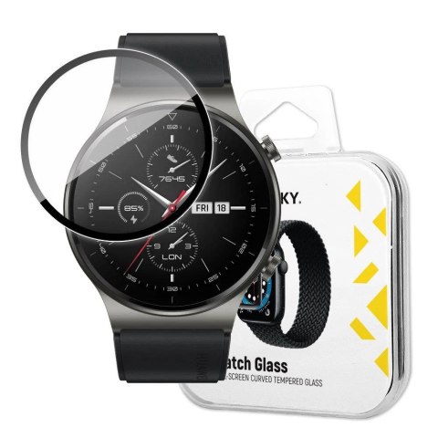 Wozinsky Watch Glass hybrydowe szkło do Huawei Watch GT 2 46 mm czarny Wozinsky Watch Glass hybrydowe szkło do Huawei Watch GT 2 46 mm czarny