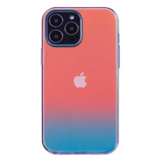 Aurora Case etui do iPhone 12 Pro Max żelowy neonowy pokrowiec złoty