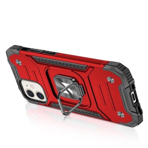 Wozinsky Ring Armor etui iPhone 14 pancerny pokrowiec uchwyt magnetyczny ring czerwone Wozinsky Ring Armor etui iPhone 14 pancerny pokrowiec uchwyt magnetyczny ring czerwone