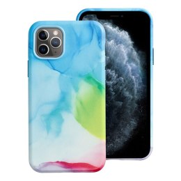 Futerał LEATHER MAG COVER kompatybilny z MagSafe do IPHONE 11 Pro color splash