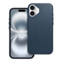 Futerał LEATHER MAG COVER kompatybilny z MagSafe do IPHONE 16 Plus niebieski Futerał LEATHER MAG COVER kompatybilny z MagSafe do IPHONE 16 Plus niebieski