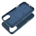 Futerał LEATHER MAG COVER kompatybilny z MagSafe do IPHONE 16 Plus niebieski Futerał LEATHER MAG COVER kompatybilny z MagSafe do IPHONE 16 Plus niebieski