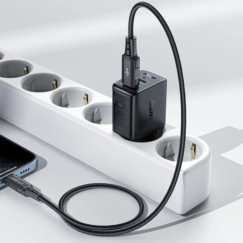 Acefast ładowarka sieciowa 2x USB 18W QC 3.0, AFC, FCP czarny (A33 black) Acefast ładowarka sieciowa 2x USB 18W QC 3.0, AFC, FCP czarny (A33 black)