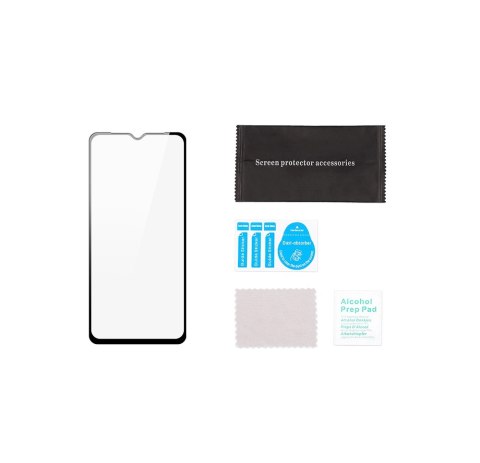 Dux Ducis 9D Tempered Glass wytrzymałe szkło hartowane 9H na cały ekran z ramką Realme C35 czarny (case friendly)