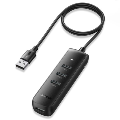 Ugreen rozdzielacz HUB USB Typ A - 4x USB 3.2 Gen 1 czarny (CM416 80657) Ugreen rozdzielacz HUB USB Typ A - 4x USB 3.2 Gen 1 czarny (CM416 80657)