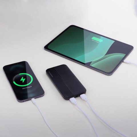 Wozinsky powerbank Li-Po 10000mAh 2 x USB czarny (WPBBK1) Wozinsky powerbank Li-Po 10000mAh 2 x USB czarny (WPBBK1)