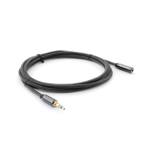 Wozinsky przedłużacz mini jack (żeński-męski) przedłużka AUX 3 m czarny Wozinsky przedłużacz mini jack (żeński-męski) przedłużka AUX 3 m czarny