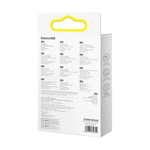 Kabel Baseus CAVP000220 kątowy Lightning - USB-C PD 20W 480Mb/s 1m - czerwony Kabel Baseus CAVP000220 kątowy Lightning - USB-C PD 20W 480Mb/s 1m - czerwony