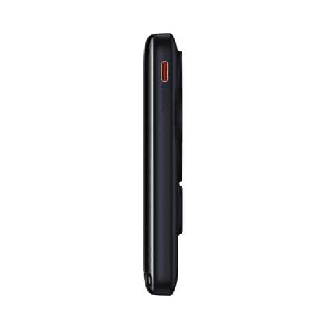 Powerbank Baseus Magnetic Bracket 10000mAh 20W z MagSafe - ciemnoniebieski + kabel USB-C 60W 0.5m