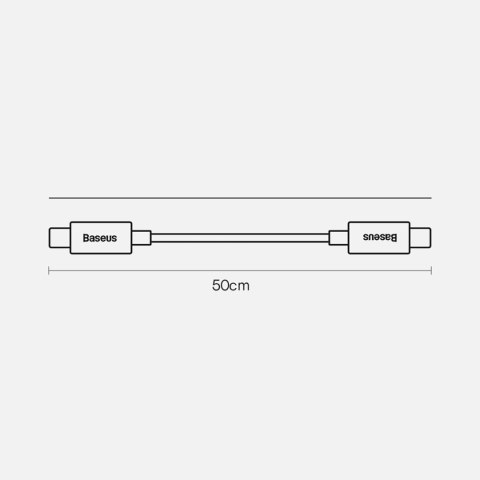 Powerbank Baseus Magnetic Bracket 10000mAh 20W z MagSafe - ciemnoniebieski + kabel USB-C 60W 0.5m