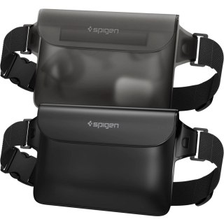 Torba Spigen Aqua Shield A620 wodoodporna biodrowa IPX8 - czarna 2 szt.