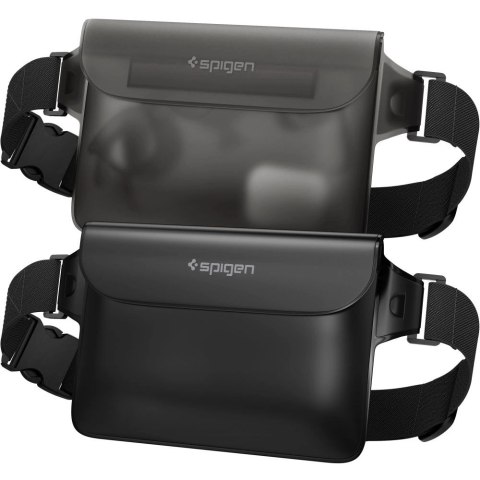 Torba Spigen Aqua Shield A620 wodoodporna biodrowa IPX8 - czarna 2 szt.