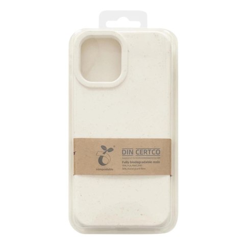 Eco Case etui iPhone 14 Plus silikonowy degradowalny pokrowiec białe Eco Case etui iPhone 14 Plus silikonowy degradowalny pokrowiec białe