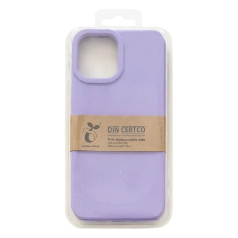 Eco Case etui iPhone 14 Plus silikonowy degradowalny pokrowiec fioletowe Eco Case etui iPhone 14 Plus silikonowy degradowalny pokrowiec fioletowe