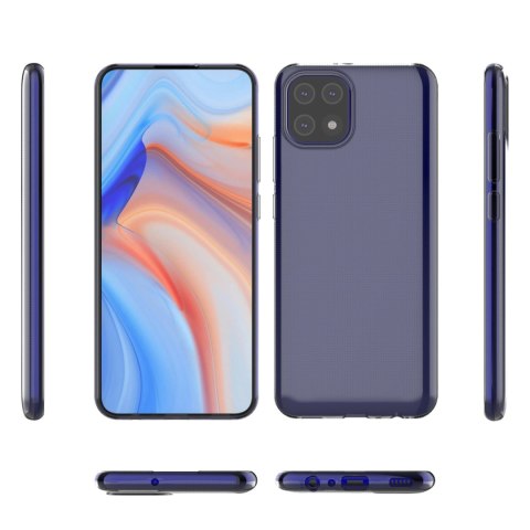 Żelowy pokrowiec etui Ultra Clear 0.5mm Samsung Galaxy A03 przezroczysty