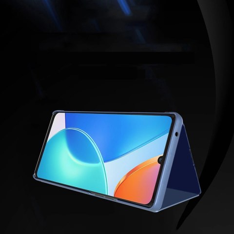 Clear View Case etui Honor X7 / Honor Play 30 Plus pokrowiec z klapką czarne Clear View Case etui Honor X7 / Honor Play 30 Plus pokrowiec z klapką czarne