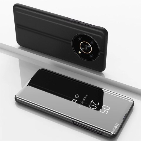 Clear View Case etui Honor X9 / X9 5G / X30 / Magic4 Lite pokrowiec z klapką czarne Clear View Case etui Honor X9 / X9 5G / X30 / Magic4 Lite pokrowiec z klapką czarne