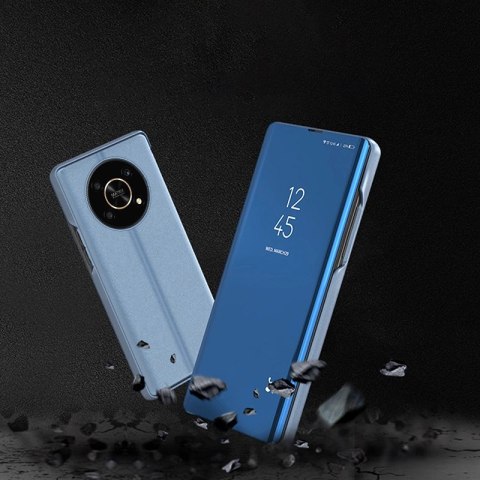 Clear View Case etui Honor X9 / X9 5G / X30 / Magic4 Lite pokrowiec z klapką czarne Clear View Case etui Honor X9 / X9 5G / X30 / Magic4 Lite pokrowiec z klapką czarne