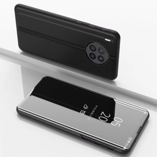 Clear View Case etui Huawei nova 8i pokrowiec z klapką czarne