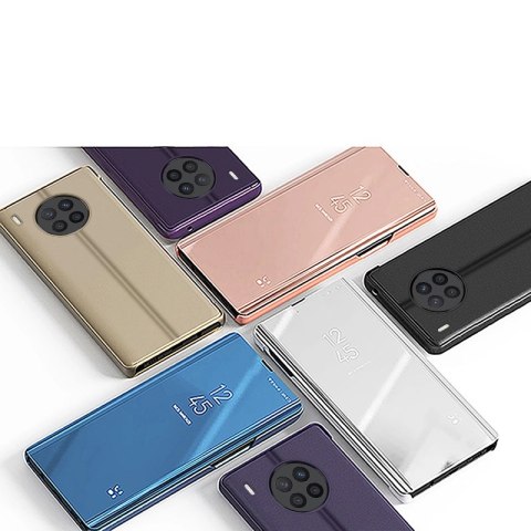 Clear View Case etui Huawei nova 8i pokrowiec z klapką czarne Clear View Case etui Huawei nova 8i pokrowiec z klapką czarne