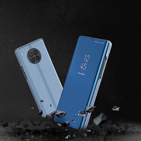 Clear View Case etui Huawei nova 8i pokrowiec z klapką czarne Clear View Case etui Huawei nova 8i pokrowiec z klapką czarne