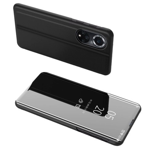 Clear View Case etui Huawei nova 9 pokrowiec z klapką czarne Clear View Case etui Huawei nova 9 pokrowiec z klapką czarne