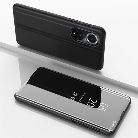 Clear View Case etui Huawei nova 9 pokrowiec z klapką czarne Clear View Case etui Huawei nova 9 pokrowiec z klapką czarne