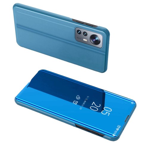 Clear View Case etui Xiaomi 12 Lite pokrowiec z klapką niebieskie Clear View Case etui Xiaomi 12 Lite pokrowiec z klapką niebieskie