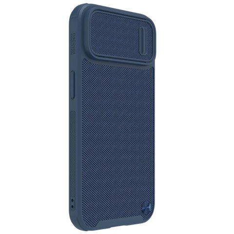Nillkin Textured S Case etui iPhone 14 Plus pancerny pokrowiec z osłoną na aparat niebieskie Nillkin Textured S Case etui iPhone 14 Plus pancerny pokrowiec z osłoną na aparat niebieskie