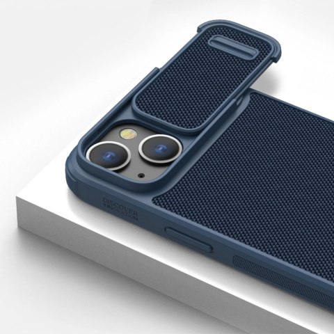 Nillkin Textured S Case etui iPhone 14 Pro Max pancerny pokrowiec z osłoną na aparat ciemnozielone Nillkin Textured S Case etui iPhone 14 Pro Max pancerny pokrowiec z osłoną na aparat ciemnozielone