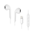 Słuchawki przewodowe douszne Lightning Forcell F-Audio HR-ME25 białe
