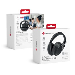 Słuchawki bezprzewodowe nauszne Forcell F-Audio ANC Pro Sound Craft czarne