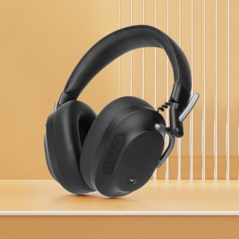 Słuchawki bezprzewodowe nauszne Forcell F-Audio ANC Pro Sound Craft czarne Słuchawki bezprzewodowe nauszne Forcell F-Audio ANC Pro Sound Craft czarne