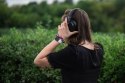 Słuchawki bezprzewodowe nauszne Forcell F-Audio ANC Pro Sound Craft czarne
