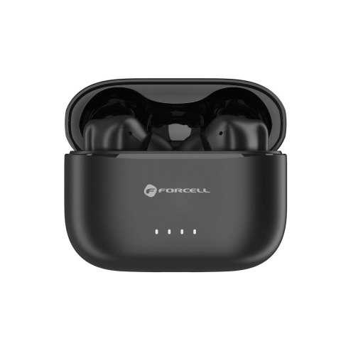 Słuchawki bezprzewodowe douszne Forcell F-Audio Super Clear Calls ANC + ENC + DONGLE czarne Słuchawki bezprzewodowe douszne Forcell F-Audio Super Clear Calls ANC + ENC + DONGLE czarne