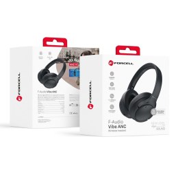 Słuchawki bezprzewodowe nauszne Forcell F-Audio Vibe ANC ANC + TUYA APP czarne