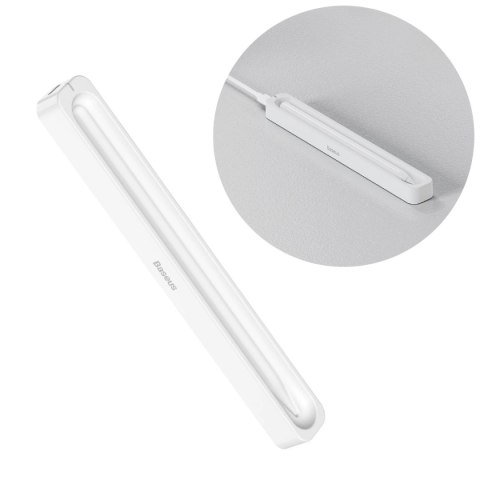 Ładowarka bezprzewodowa do Apple Pencil 2 / rysik Baseus - biała Ładowarka bezprzewodowa do Apple Pencil 2 / rysik Baseus - biała