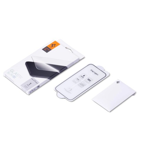 Szkło hartowane Spigen Glass FC na iPhone 14 Pro - czarne Szkło hartowane Spigen Glass FC na iPhone 14 Pro - czarne