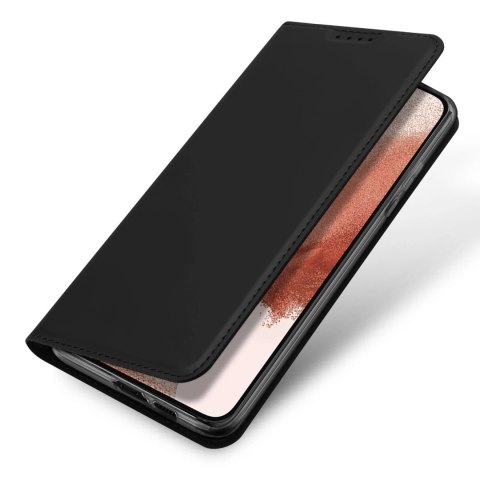 Dux Ducis Skin Pro etui Samsung Galaxy S23 pokrowiec z klapką portfel na kartę podstawka czarne