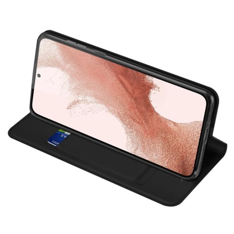 Dux Ducis Skin Pro etui Samsung Galaxy S23 pokrowiec z klapką portfel na kartę podstawka czarne