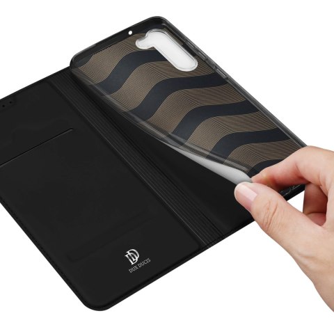 Dux Ducis Skin Pro etui Samsung Galaxy S23 pokrowiec z klapką portfel na kartę podstawka czarne