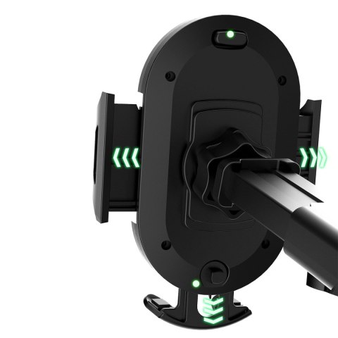 Dudao teleskopowy grawitacyjny uchwyt samochodowy na szybę deskę rozdzielczą czarny (new F2S black) Dudao teleskopowy grawitacyjny uchwyt samochodowy na szybę deskę rozdzielczą czarny (new F2S black)